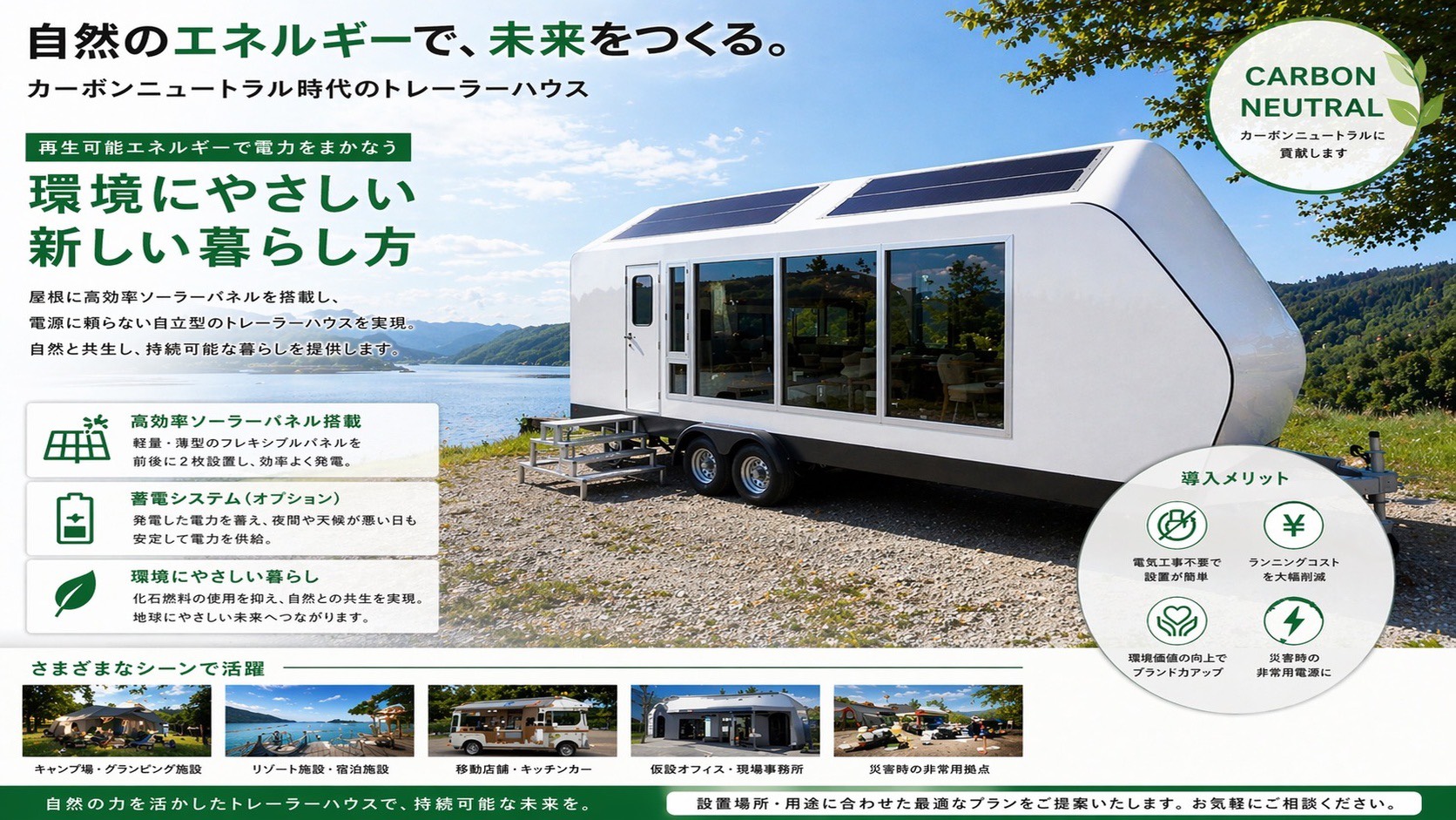カーボンニュートラルへの取組み
